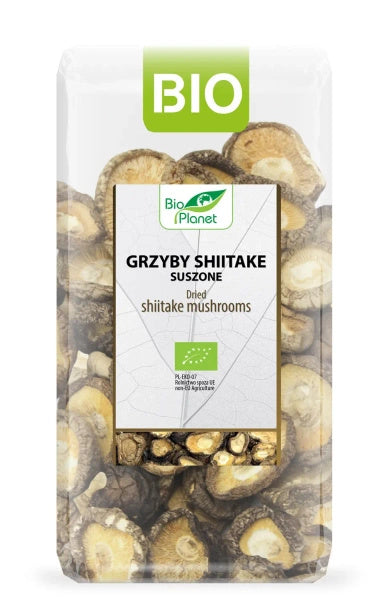 Shiitake grzyby suszone 50 g - Bio Planet (EKO)
