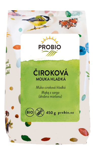 Mąka z sorgo bezglutenowa 450 g  -  Probio (EKO)