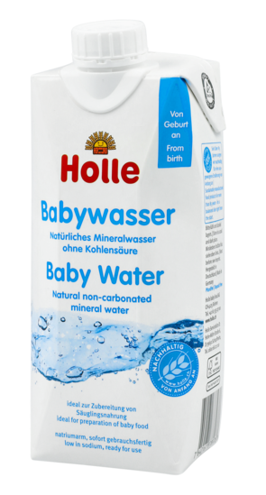 Naturalna woda mineralna niegazowana dla niemowląt 500 ml - Holle